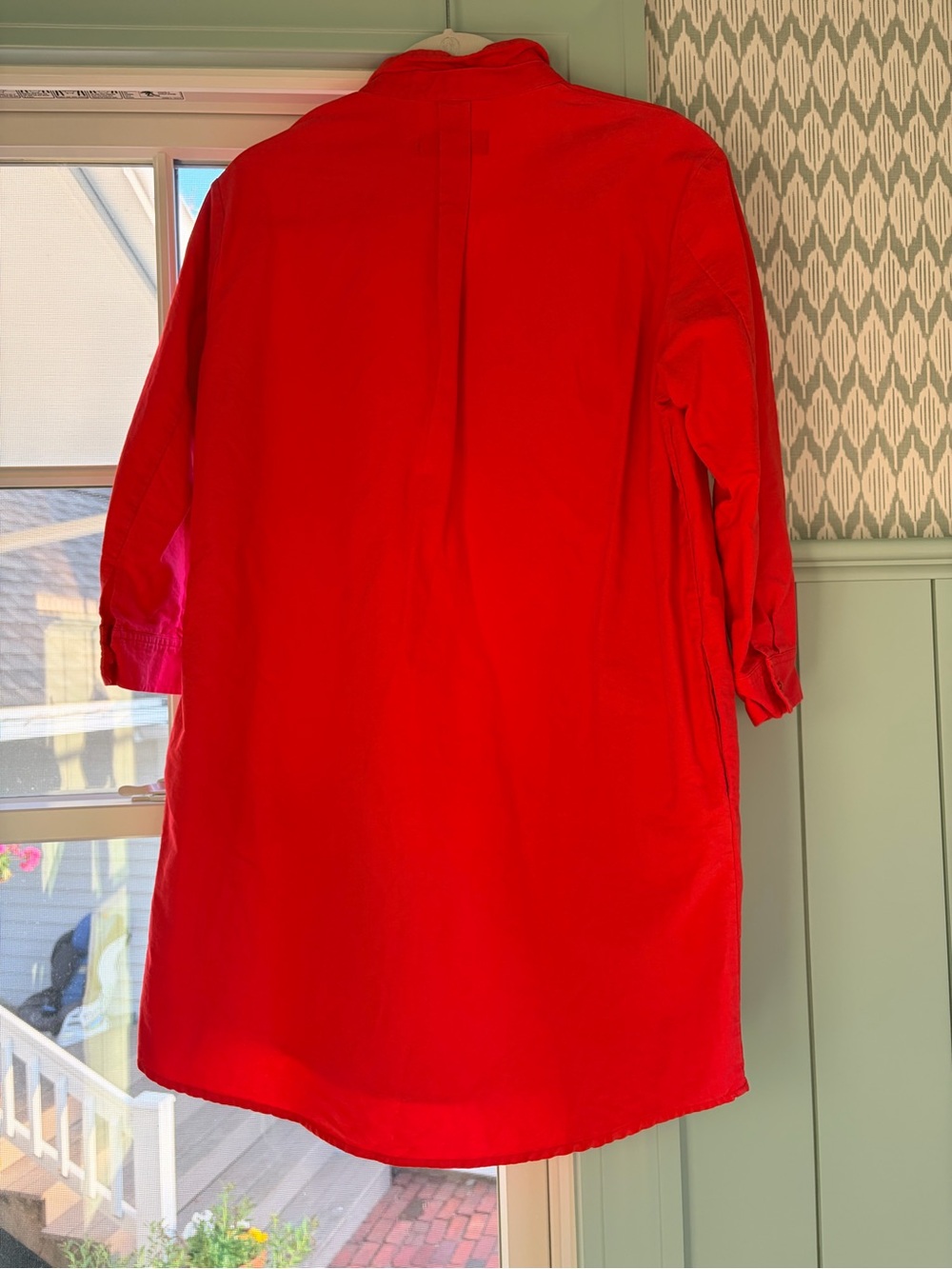 Tuckernuck Pomander Place Shift Dress Size Small Pink Red Tunic Dress - Picture 4 of 7
